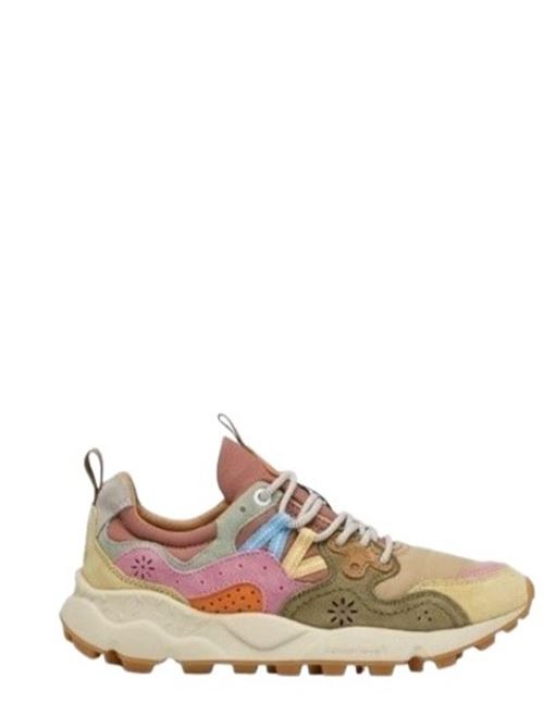 yamano 3 FLOWER MOUNTAIN | 1E93 - 001-2017817-01.CREAM MILITARY-PINK